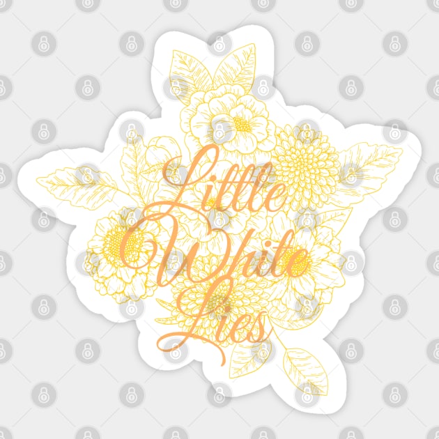 Little white lies party Sticker by Mplanet